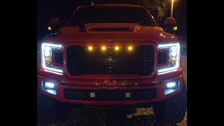 2018 F150 With Morimoto XB Headlights At Night And Install [upl. by Auoz391]