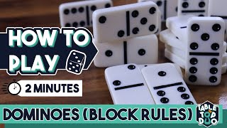 Learn How to Play Dominoes in under 3 Minutes Unbelievable Results [upl. by Musa528]