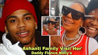 Ashanti Family Visit Her Daddy Fiance Nelly In CHICAGO  As Accompanies Nelly On Tour Performance [upl. by Petrina933]