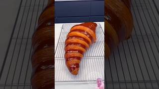 Giant croissant 🥐 croissant bread food pastry foodie [upl. by Ayotna]