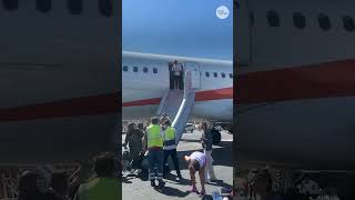 Vape pen explodes inside plane in Greece Shorts [upl. by Obe463]