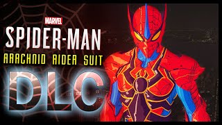 Spider Man PS4 DLC Arachnid Rider Suit [upl. by Naahsar]