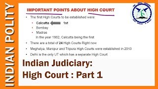 Indian Judiciary  High Court  Indian Polity  SSC CGL UPSC  by TVA [upl. by Alemap851]