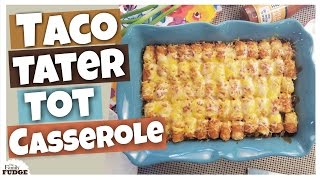 TACO TATER TOT CASSEROLE  Whats For Dinner Wednesday [upl. by Kremer361]