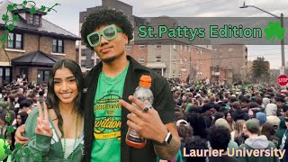 CANADAS BIGGEST PARTY  STPATRICKS DAY 2024  LAURIER [upl. by Htaeh]