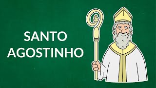 Santo Agostinho resumo  FILOSOFIA [upl. by Ilana]