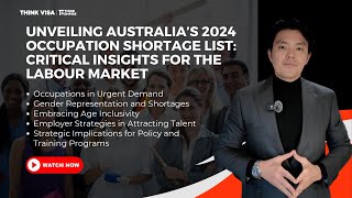 Unveiling Australia’s 2024 Occupation Shortage List Critical Insights for the Labour Market [upl. by Elsy]