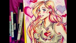 Natalya quot Nattie quot Neidhart Drawing [upl. by Tibold]