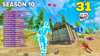 NEW UPDATE SEASON 10  32 KILLS COD MOBILE FULL UNCUT GAMEPLAY [upl. by Garey]