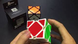 Magnetic Concave Skewb Wingy of QiYi XMan Design [upl. by Glenden]