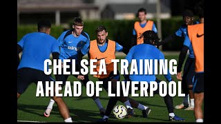 REECE JAMES FOCUS  Chelsea TRAINING PreLiverpool  Reece James RETURN  Chelsea Training At cobham [upl. by Odnamla]