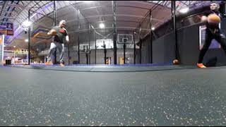 360 Grad Slam Jump Basketball im Jump House Leipzig [upl. by Nirret]