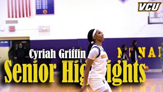 Cyriah Griffin Elite Senior Highlights  Vcu Commit [upl. by Viveca]