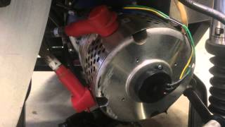 GEM Car MZ Motorsports 95 HP Earthquake Motor [upl. by Winstonn36]