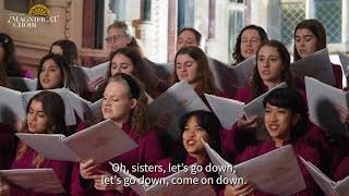 Notre Dame Magnificat Choir quotDown in the River to Prayquot arr by Jace Wittig [upl. by Vala]