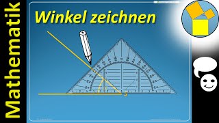 Geometrie  Winkel zeichnen  Rueff [upl. by Brothers]