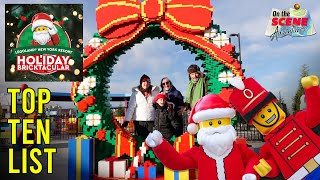 We go to LEGOLAND New Yorks First Holiday Bricktacular Event  Our TOP 10 Things to See amp Do [upl. by Lorenzo826]