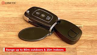 QUFB2  Quinetic Wireless Key Fob Switch  2 Button [upl. by Kristian]