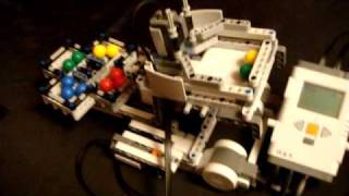 Lego Mindstorms NXT 20 Color Ball Sorting Robot [upl. by Stewart157]