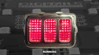 1970 Ford Mustang DIGI TAILS LED Taillight Panels in stock housing [upl. by Norraa825]