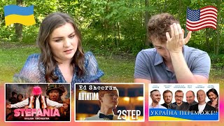 Американці розчулені українськими кліпами воєнного часу Stefania 2Step Antytila Україна переможе [upl. by Constance784]