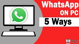 How to use whatsapp on pc Windows 10 [upl. by Bozuwa]