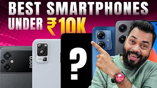 Top 5 Best 4G5G Smartphones Under ₹10000 Budget ⚡ October 2023 [upl. by Niroht485]