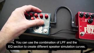 Tech 21 Q\Strip for Speaker Simulation [upl. by Hnahk481]