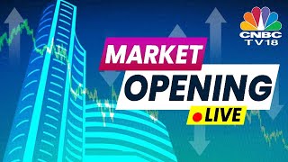 Market Opening LIVE  Sensex Nifty Open Flat Today Avenue Supermarts Adani Stocks In Focus [upl. by Sugihara899]