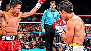 Manny Pacquiao VS Marco Antonio Barrera 1  Boxing Fight Highlights HD  Every Punch  TKO [upl. by Perseus]