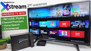 Review TV Box Transvision Xstream  TV biasa jadi Smart TV [upl. by Scarlet]