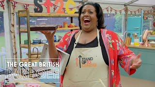 Alison Hammond simply being iconic on Bake Off  The Great Stand Up To Cancer Bake Off [upl. by Aelem183]