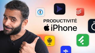 Les meilleures applications de productivité pour iPhone 2022 [upl. by Yenruogis801]