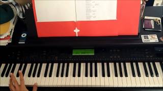 SiriusAlan Parsons Project Chicago Bulls Intro Piano Tutorial [upl. by Kolb]