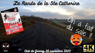 Rando de la Ste Catherine 2024 organisée par le CC Grenay circuit de 50 Km [upl. by Tarsus]