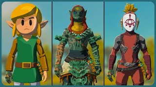 All NEW Armor Sets  Zelda Tears of the Kingdom [upl. by Neltiac348]