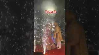 barmala wedding shortvideo jaimala [upl. by Ainesy]