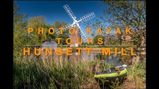 PHOTO KAYAK TRIPS NORFOLK BROADS HUNSETT MILL [upl. by Lynnell]