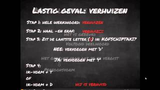 werkwoordspelling voltooid deelwoord [upl. by Azarria]