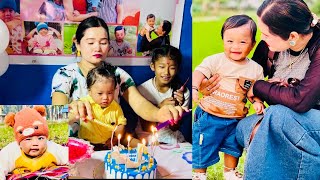 One years complete🎉🎂￼ ll nepali vlogs ll vlogs us ll happy birthday to you ll asmr video ￼ [upl. by Releyks270]