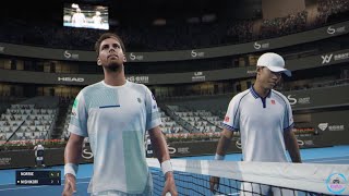 Tiebreak gameplay  Cameron Norrie vs Kei Nishikori  Bejing  PC early access 5 [upl. by Bernard]