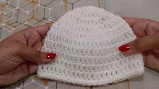 CROCHET TUTORIAL  NEWSBOY CAP [upl. by Anitsuj]