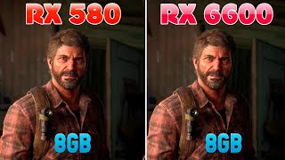 RX 580 vs RX 6600  Test in 8 Games in 2024 [upl. by Nyar]