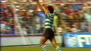 29J  Benfica  1 x Sporting  2 de 19851986 [upl. by Ylatfen]