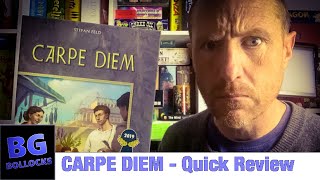 Carpe Diem Review  Does Feld Still Smell [upl. by Grekin]