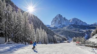 2024 Wintersport Sella Ronda I 4K [upl. by Weismann]