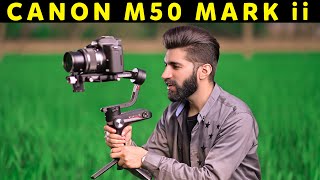 Canon m50 Mark ii Photography amp Videography Test in Portrait PhotographyWedding VideoPhoto Studio [upl. by Yerrot]