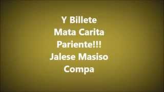 Billete Mata Carita letra [upl. by Eislehc]