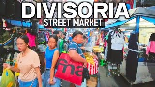 DIVISORIA STREET MARKET TOUR CHEAPEST MARKET  MANILA PHILIPPINES [upl. by Rolan]