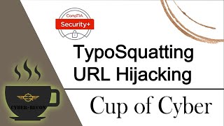 CUP OF CYBER  TypoSquatting [upl. by Jemy]